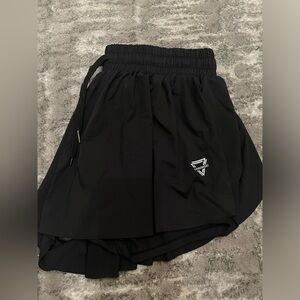 luogongzi 2 in 1 Flowy Running Butterfly Shorts